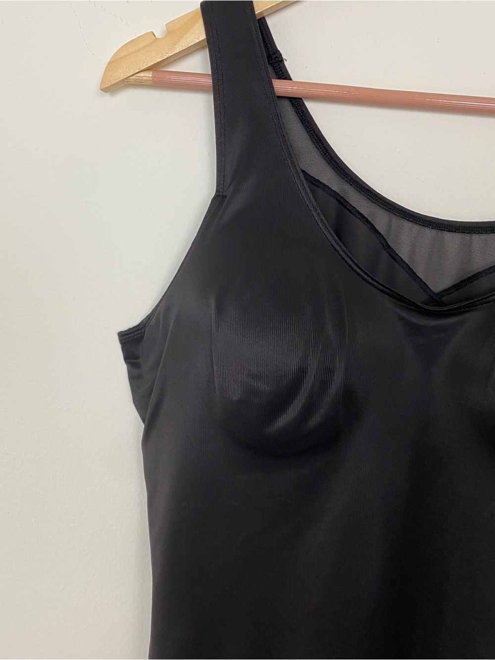 Miraclesuit Black Swim Top Sz XL - Picture 2 of 7